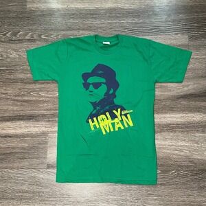Blues Brothers Holy Man Movie‎ T Shirt Green Size Small